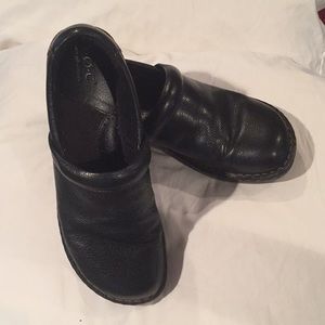BOC Leather Clogs
